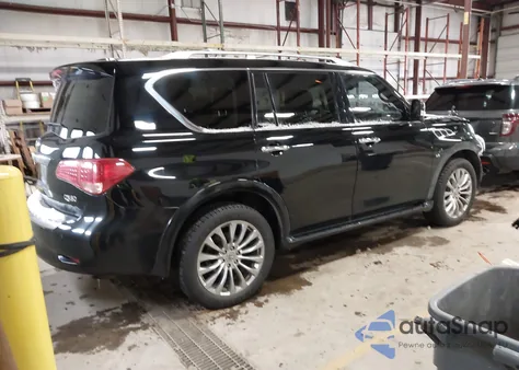 2016 Infiniti Qx80 from USA, damaged, VIN JN8AZ2NC2G9401245